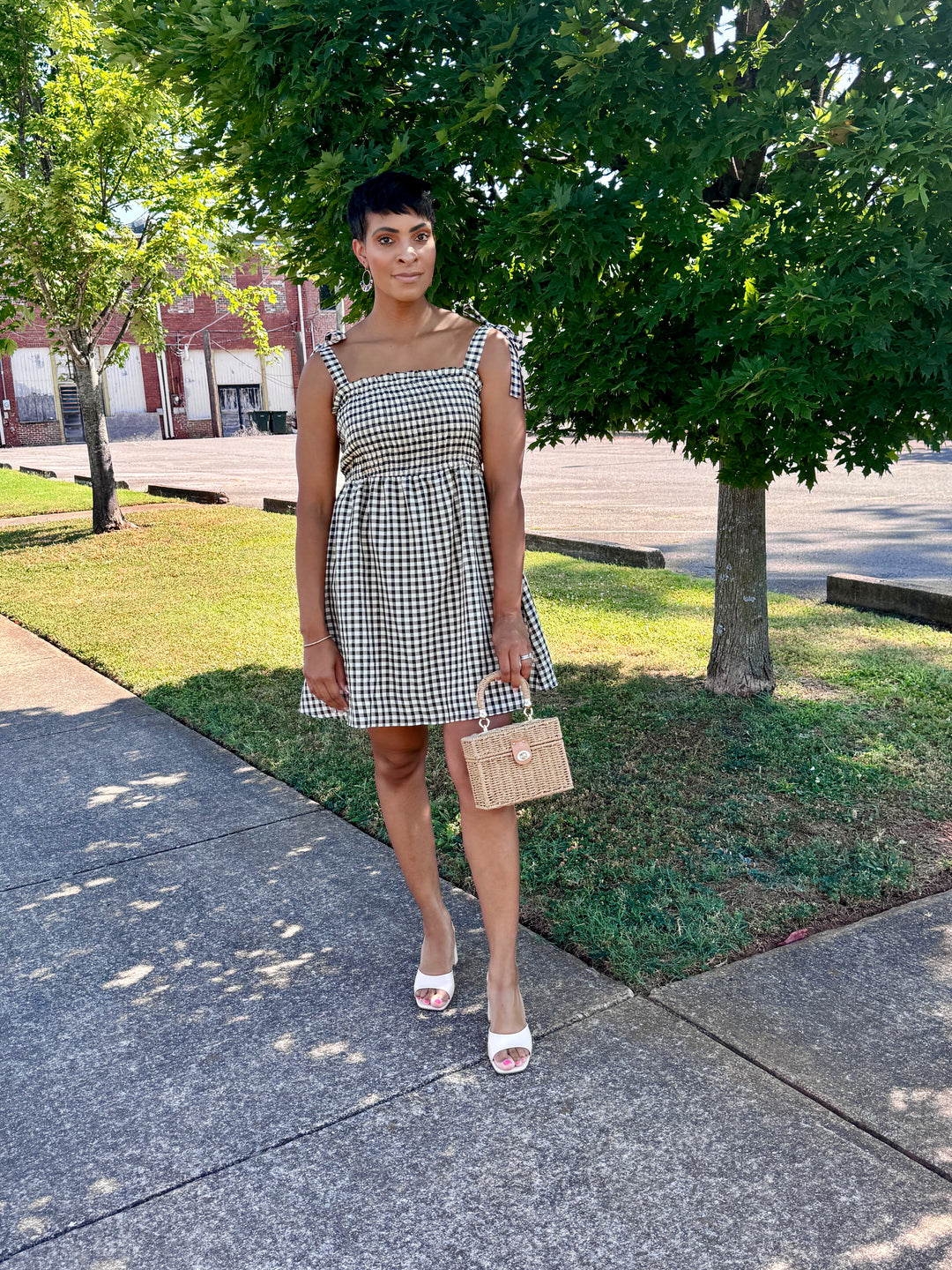 Plaid Dress