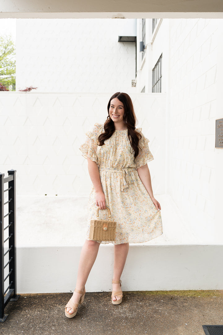 The Spring Bloom - Ruffle Dress