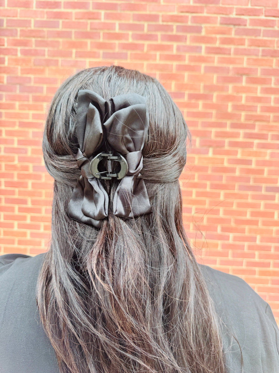 Black Bow Claw Clip - Hair Clip Bows