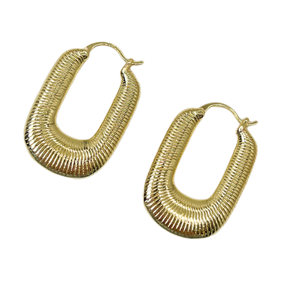 Southern Standard Hoop Earring - 24k Gold Plated